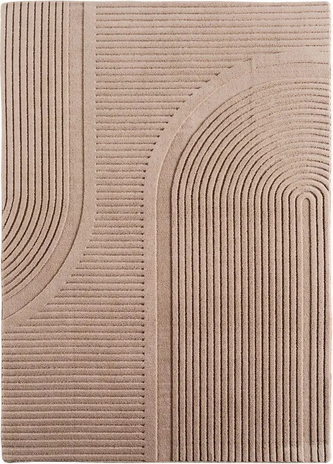 Covor bej lavabil 140x200 cm Pompei 1612 – Ayyildiz Carpets