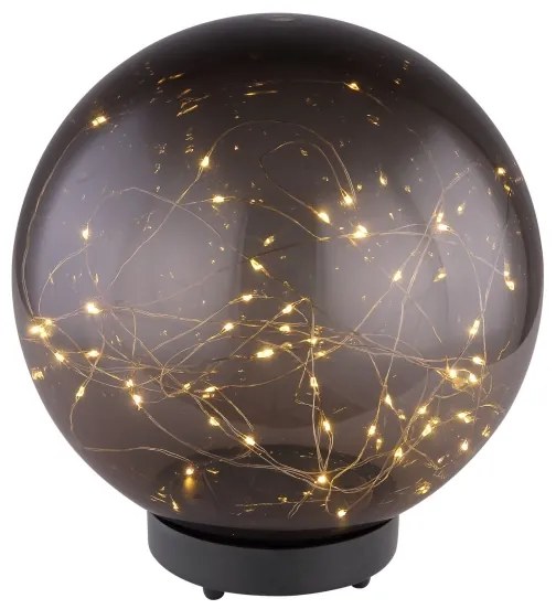 Corp de iluminat solar 30xLED/0,06W/1,2V d. 20 cm IP44 Globo 33806