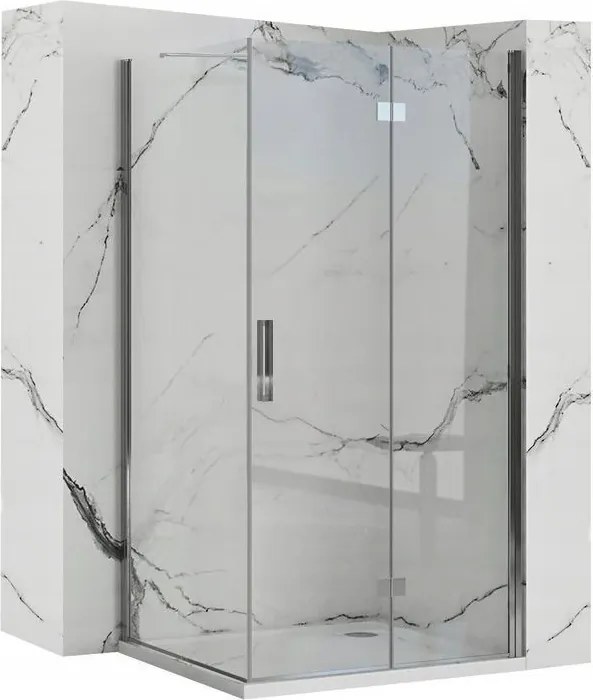 Cabina dus Rea Molier Chrom 100x90