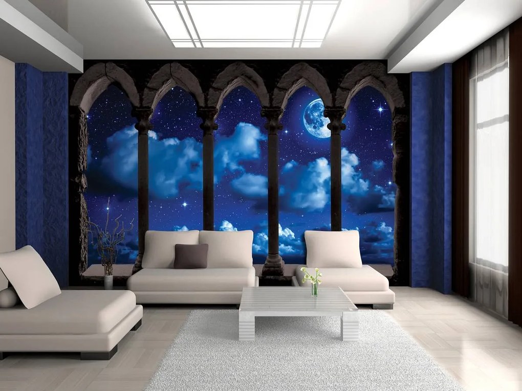 Fototapet - Cerul nocturn (254x184 cm)