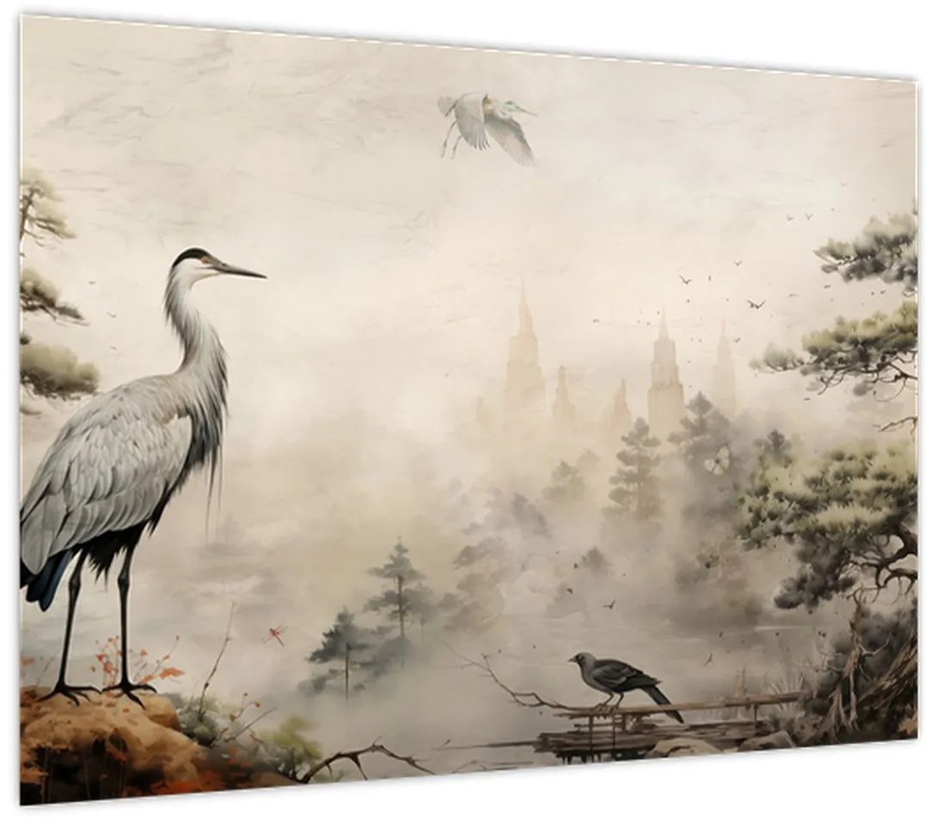 Tablou - Desen animat peisaj (70x50 cm)