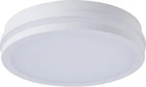 Brilagi - Corp de iluminat LED de exterior cu senzor BENE, 24W, 230V, Ø 26 cm, alb, IP54
