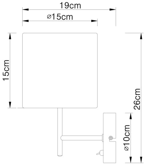 Aplică AMY 1xE14/40W/230V Globo 15187W
