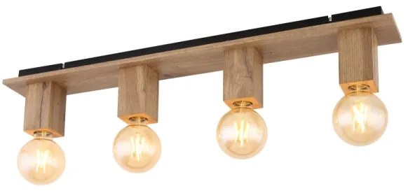 Plafonieră Globo 15655-4D ERNA 4xE27/60W/230V