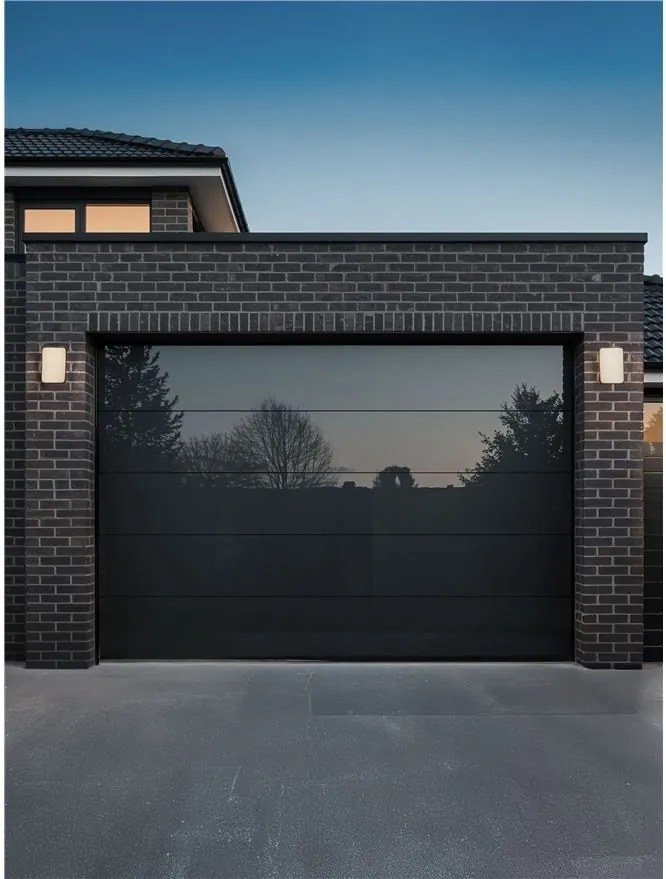 Aplica de perete exterior LED IP65 NUBO negru