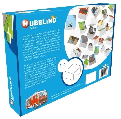 Puzzle pentru copii Pompierii Hubelino