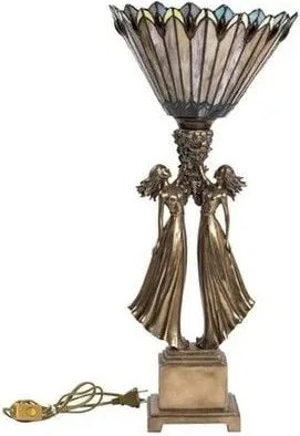Lampa de masa Tiffany Sisters h 67 cm