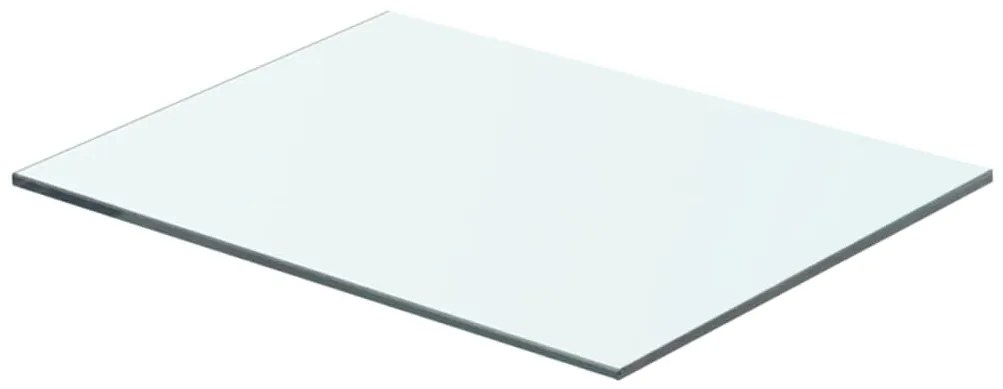 3051555 vidaXL Rafturi, 2 buc., 40 x 25 cm, panouri sticlă transparentă