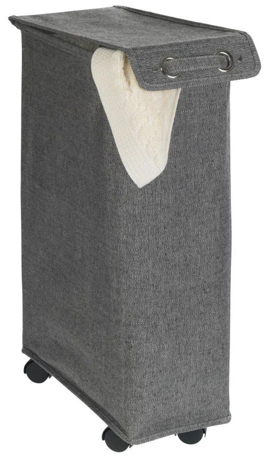 Coş de rufe Wenko Corno, 44,4 l, gri închis