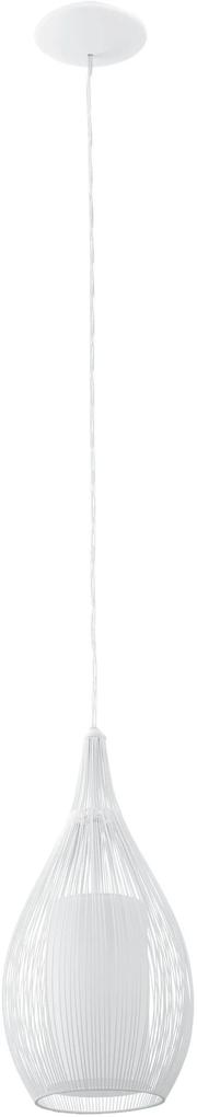 EGLO Lampa suspendata RAZONI alba 19/130 cm