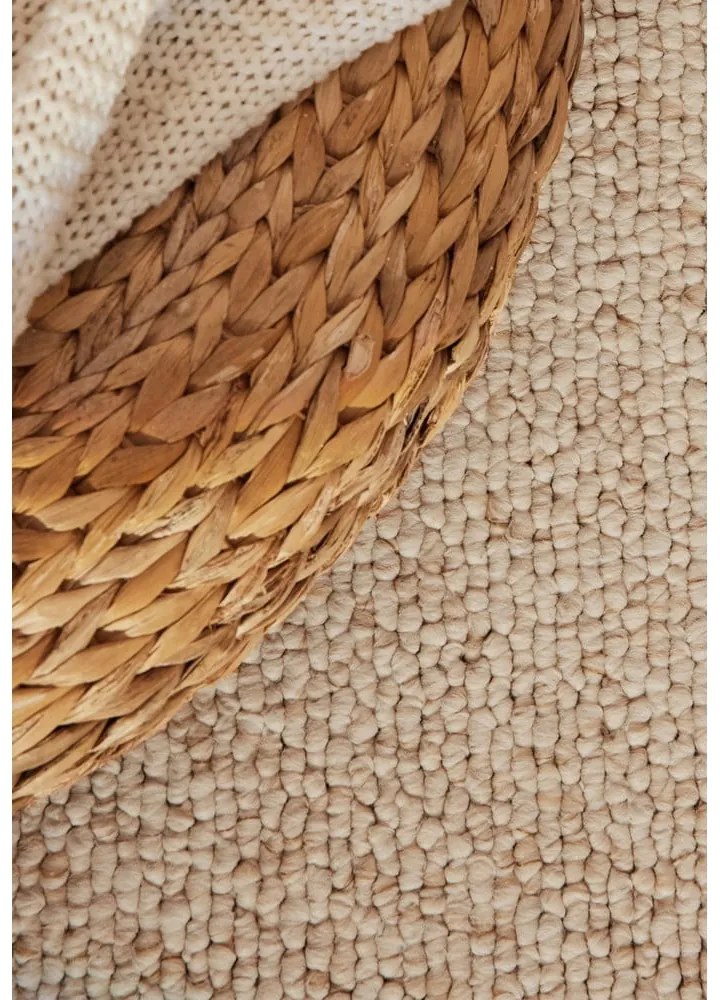 Covor crem lavabil 120x170 cm Rocco Cream – Elle Decoration