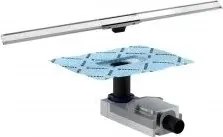Set rigola pentru dus Geberit CleanLine 90-200 mm plus capac 30-90 cm metal lucios
