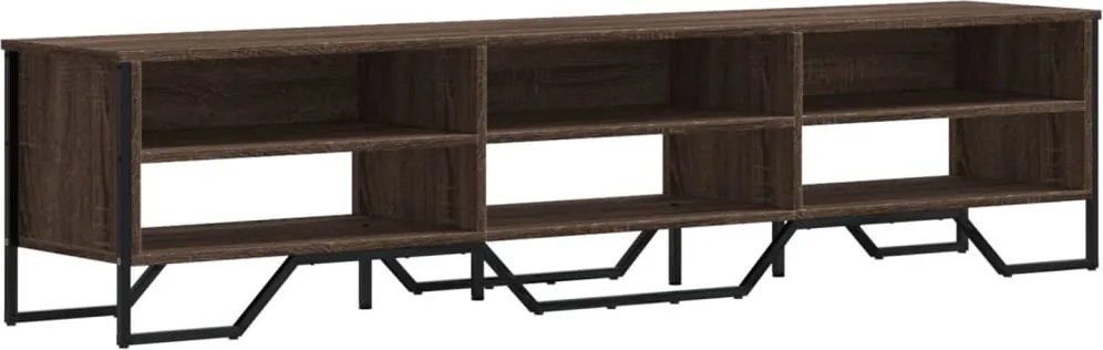 vidaXL Dulap TV, stejar maro, 180x34x41 cm, lemn prelucrat