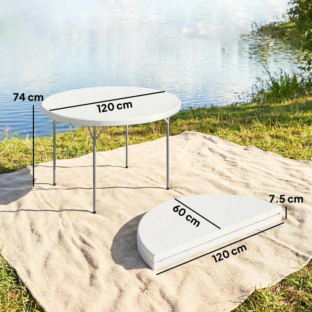Outsunny Masă de picnic pliabilă | Aosom Romania