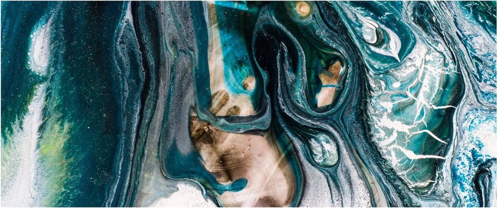 Tablou cu abstracție (120x50 cm)