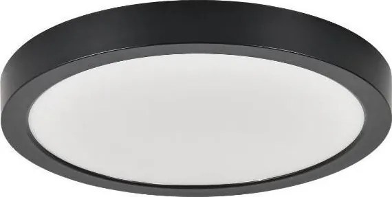 Rabalux 75076 - Plafonieră LED pentru baie SHAUN PLUS, 30W/230V, Ø 30 cm, IP44, negru