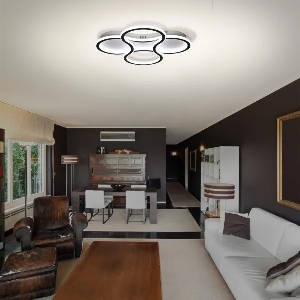 Brilagi - Plafonieră LED dimabilă ORELLI LED/53W/230V 3000-6000K + telecomandă