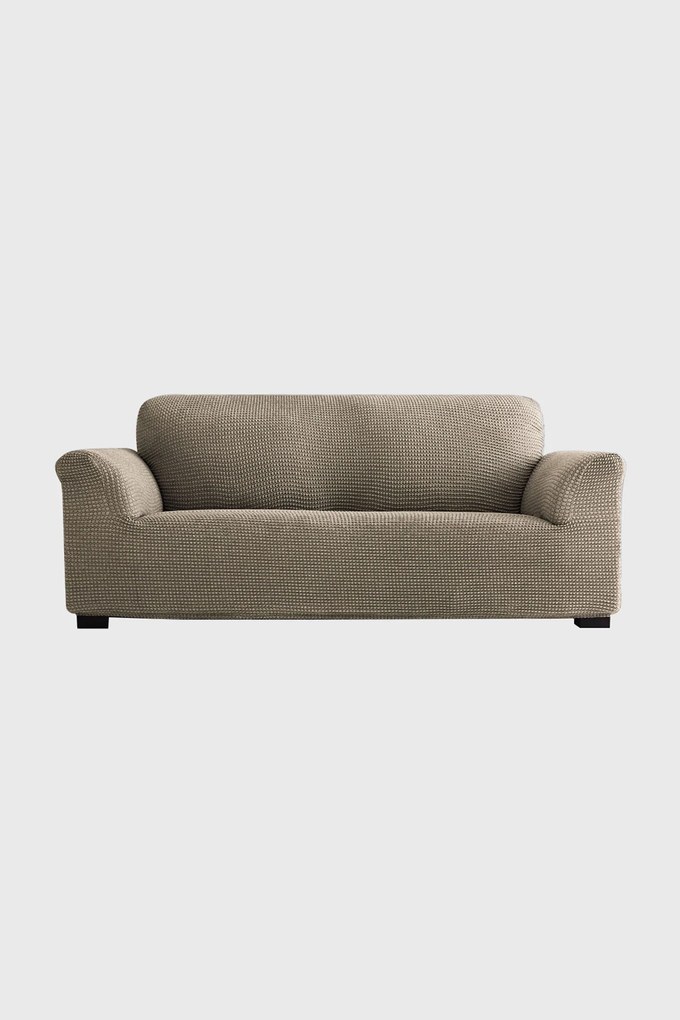 Husă pentru canapea cu două locuri Milos bej 130-180 cm