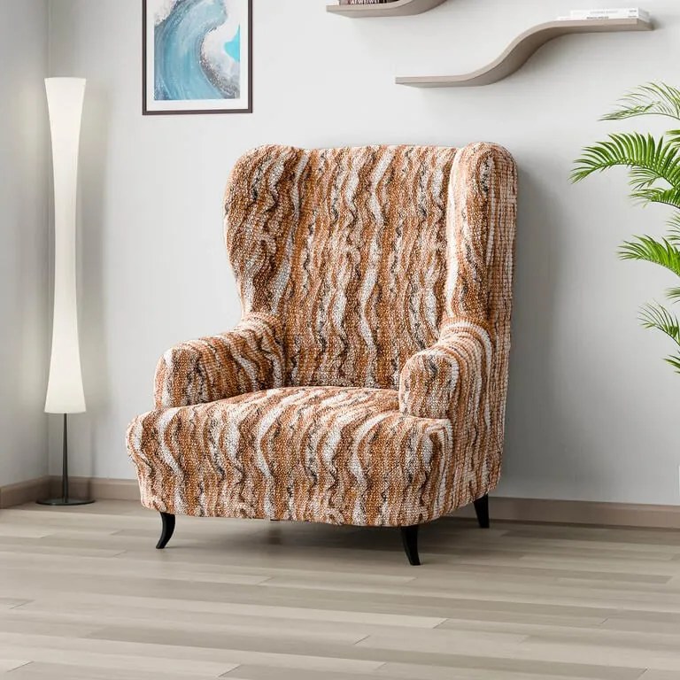 Huse bielastice OCEANO NOU cărămizii fotoliu clasic (l. 60 - 110 cm)