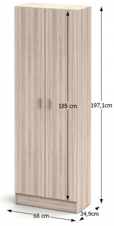 Pantofar (Dulap pentru pantofi) Magnolia stejar Sonoma. 788806