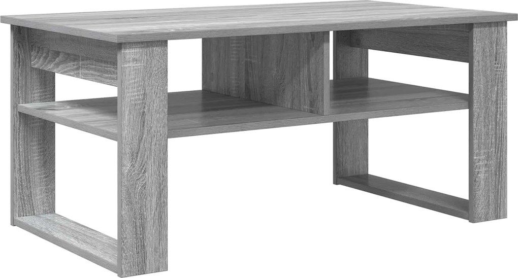 vidaXL Masă de cafea Gri Sonoma 96 x 54 x 44 cm Lemn compozit