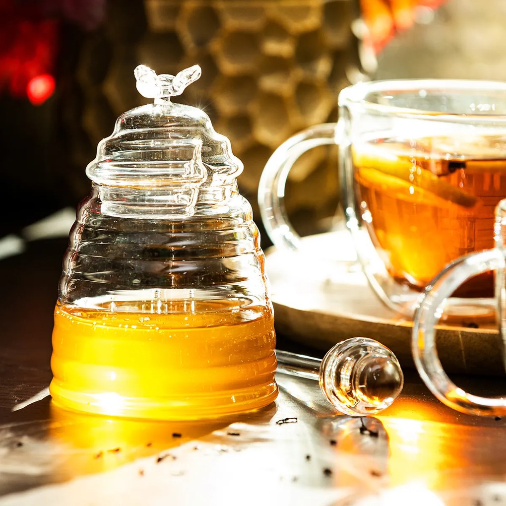 Borcan de miere 4Home Honey din sticlă