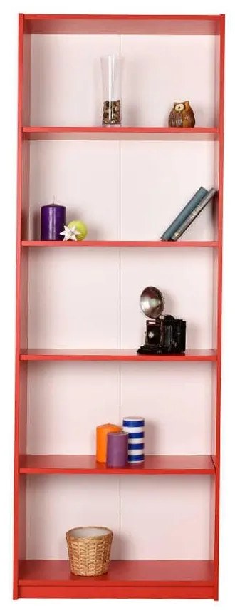 Biblioteca Adore Modern, 5 rafturi, 64x182x26 cm