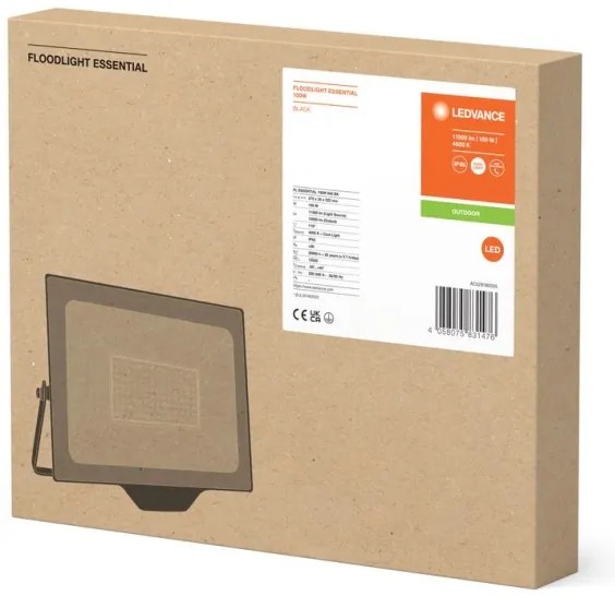 Proiector LED de exterior Ledvance FLOODLIGHT ESSENTIAL LED/100W/230V IP65