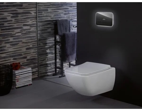 Villeroy & Boch 4611RLR1 - WC suspendat VENTICELLO, ceramică, albă, cu capac SoftClose