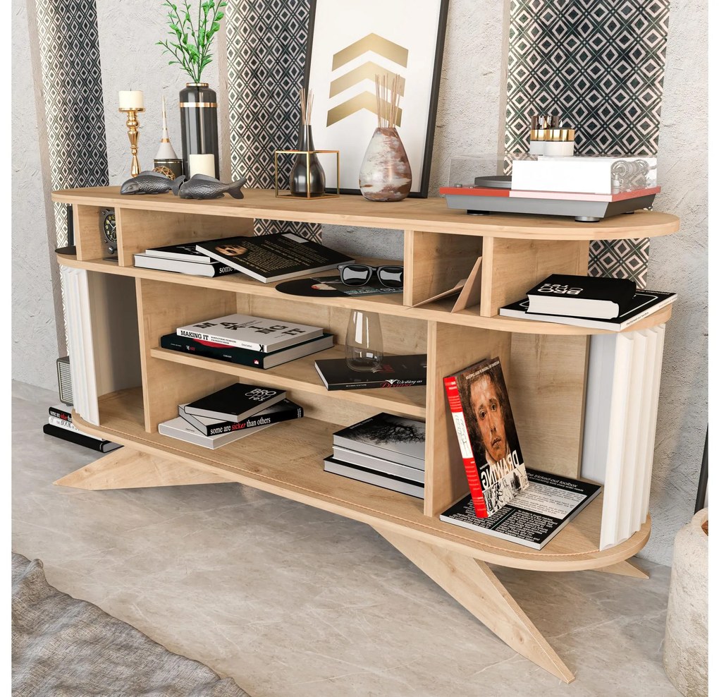 Dulap Stark (Stejar + Alb) . 1102589