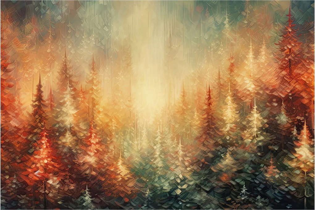 Tablou - Pictura de păduri (90x60 cm)