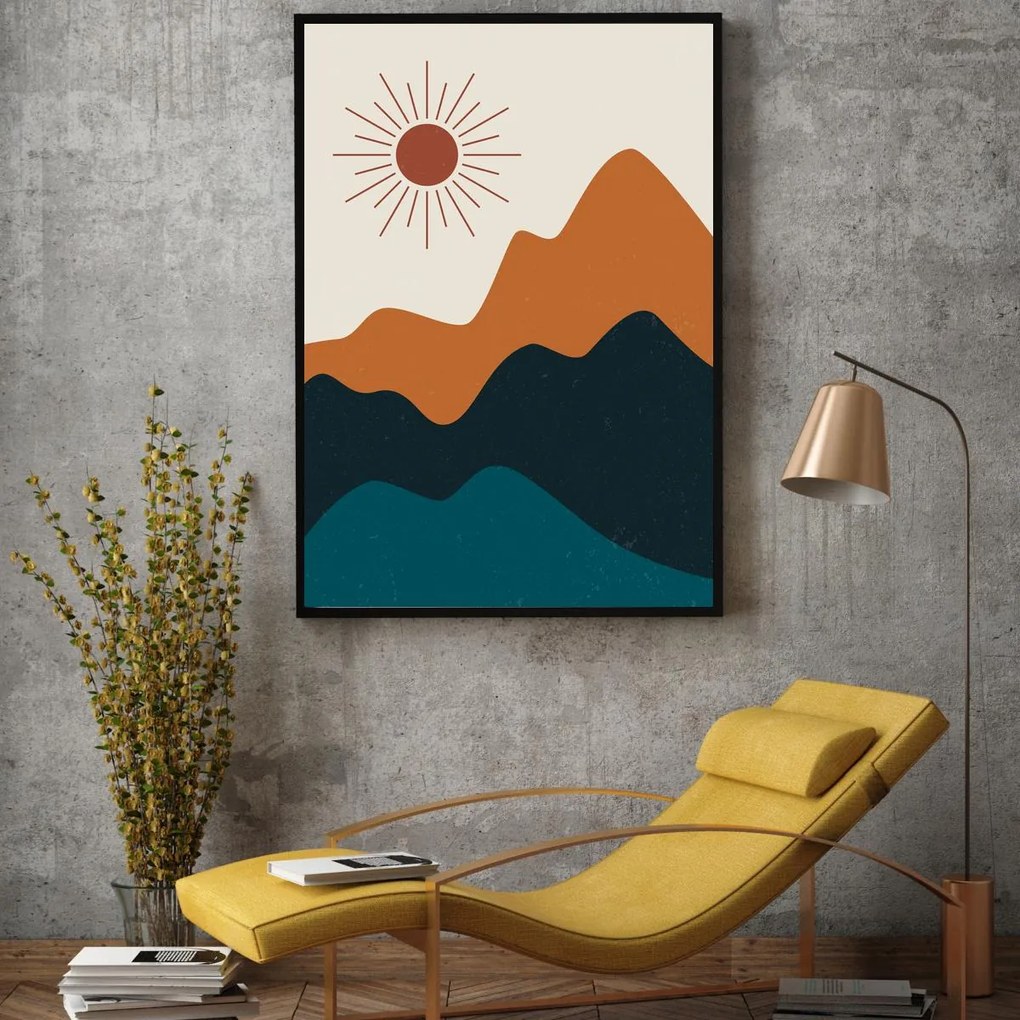 Poster - Munții (A4)