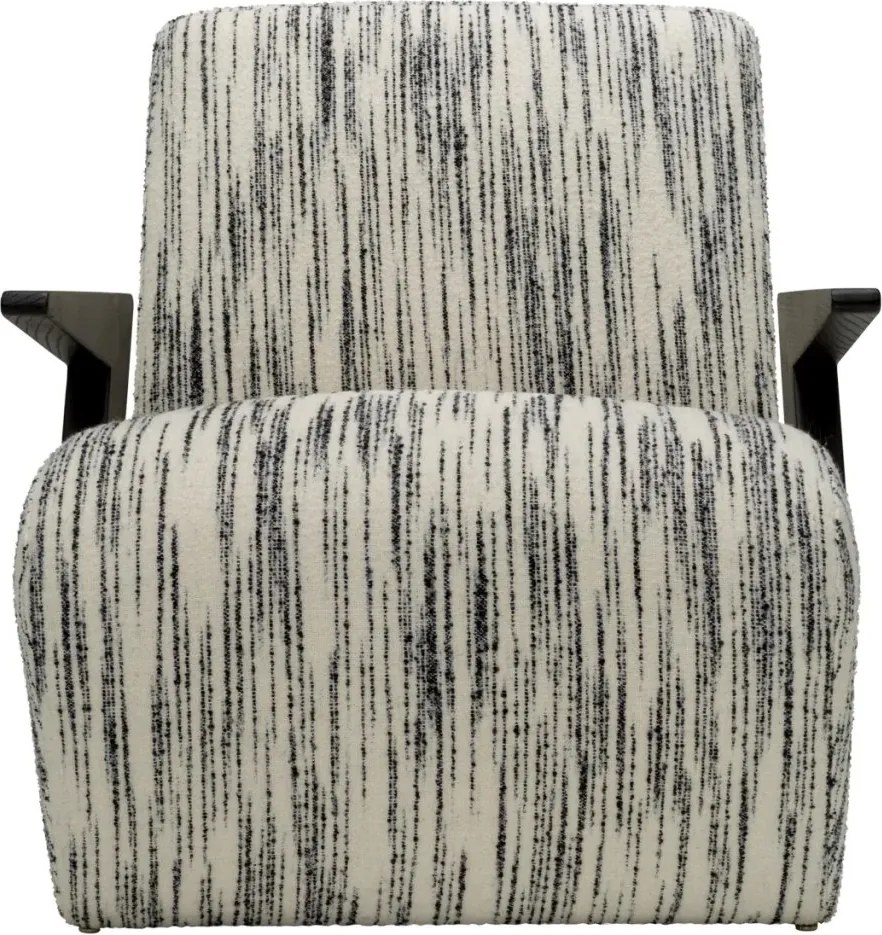 Fotoliu design LUX Venosa, Radiance black and white