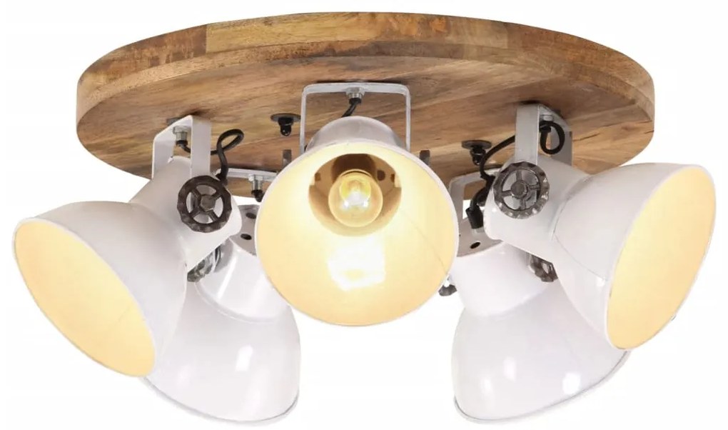 vidaXL Lampă de tavan, 25 W, alb, 50x50x25 cm, E27