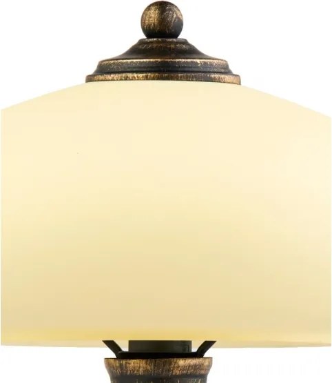 Brilagi - Lampă de masă MOLLERO 1xE14/11W/230V bronz/patină