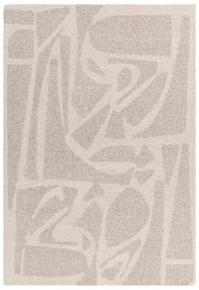 Covor crem handmade din lână 120x170 cm Loxley – Asiatic Carpets