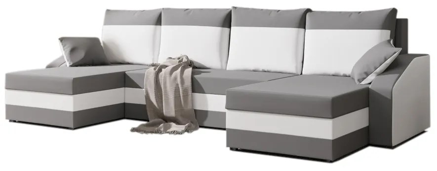 Supermobel Canapea extensibilă în formă de U WELDA, 302x75x138,haiti 14/haiti 0