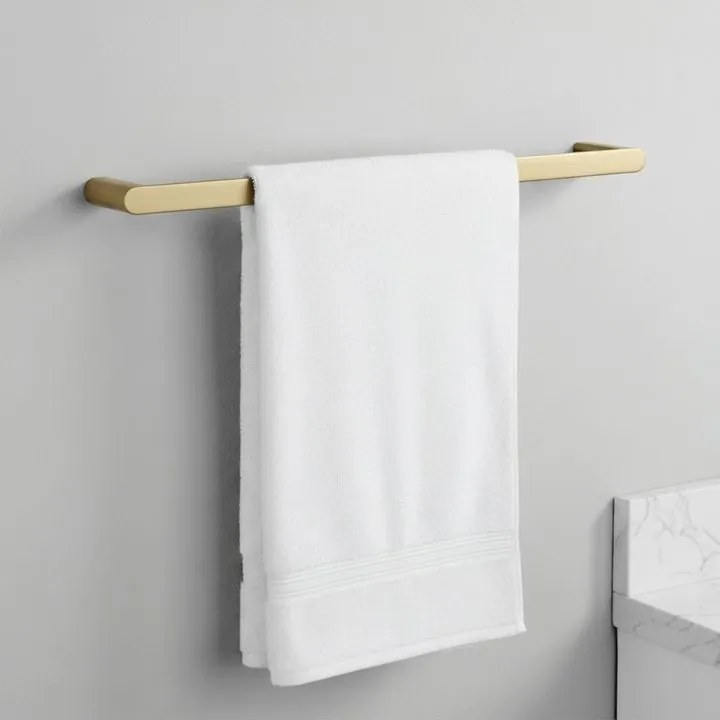 Set accesorii pentru baie Mati auriu periat 4 piese