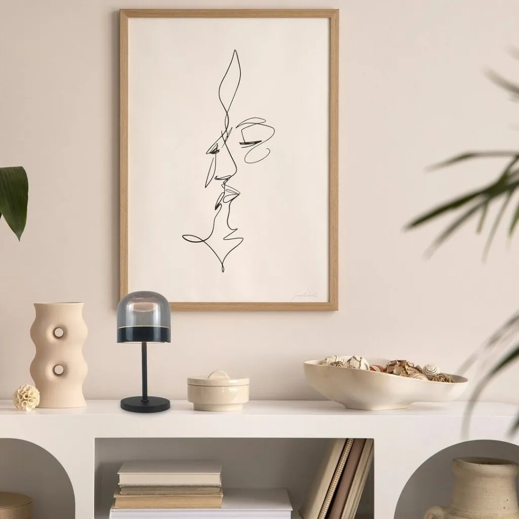 Veioza LED stil modern cu touch 3 trepte lumina Xelira