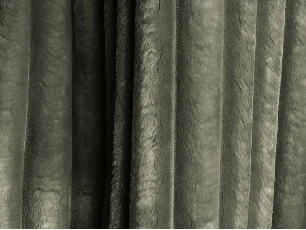 Colțar verde extensibil/cu spațiu de depozitare cu tapițerie din catifea reiată (cu colț pe partea dreaptă/cu șezlong) Kona – Makamii