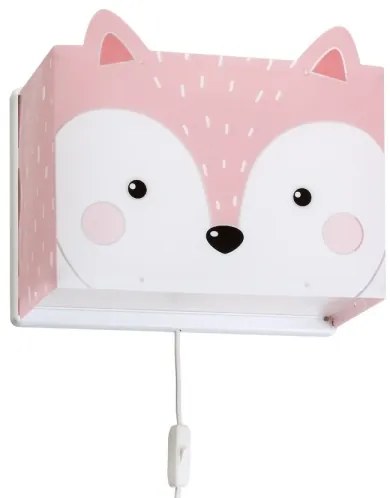 Dalber 64588 - Aplică perete copii LITTLE FOX 1xE27/60W/230V
