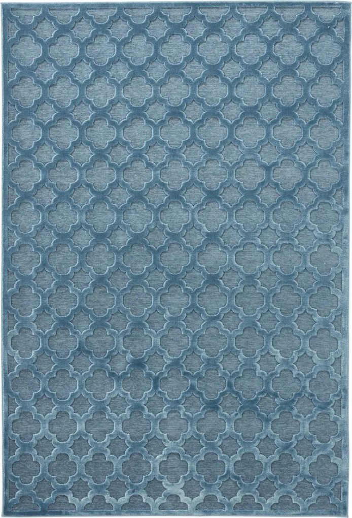 Covor Modern & Geometric Shine, Turcoaz, 160x230