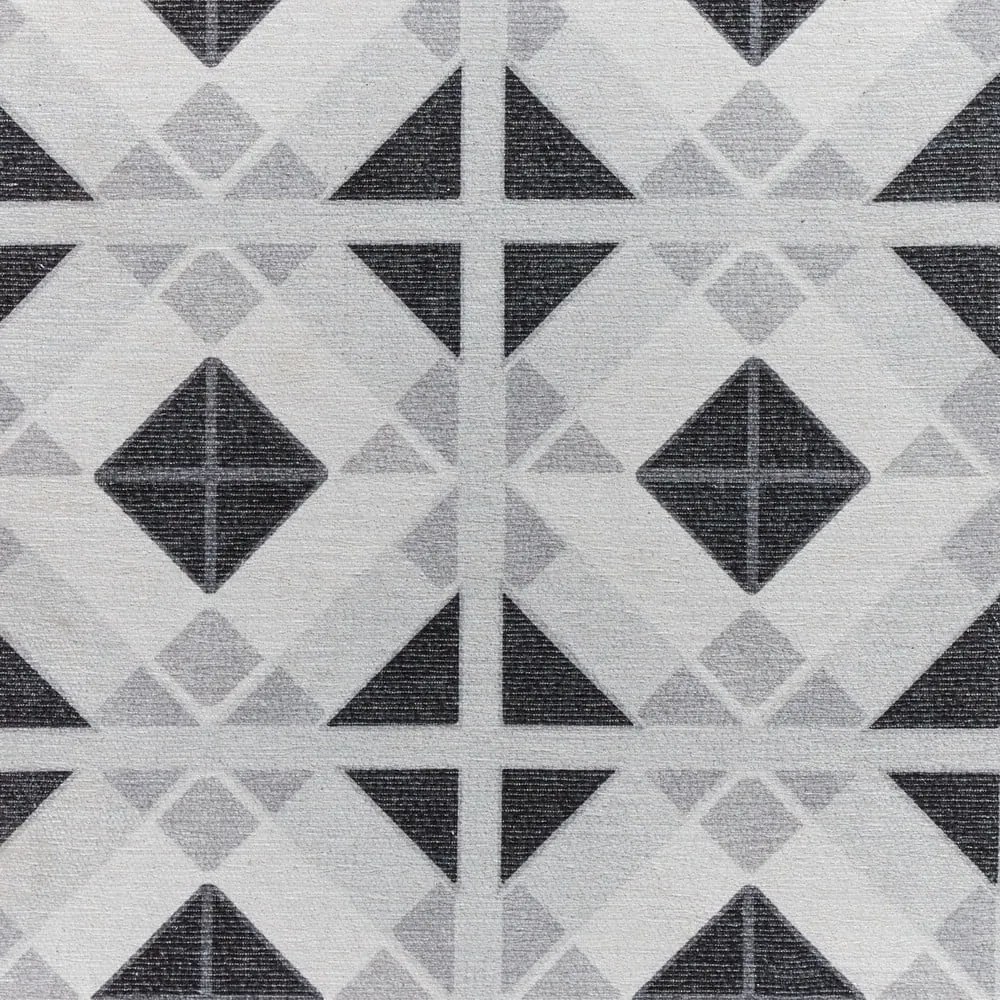 Covor tip traversă gri deschis-gri închis lavabil 61x170 cm Victoria Light – Think Rugs