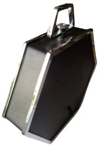 Ceas birou piele neagra H 28Ccm