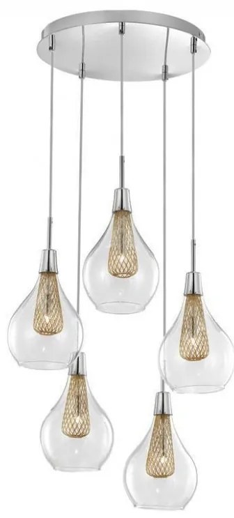 Lustra design modern 37cm Filo 5L NVL-1500202805