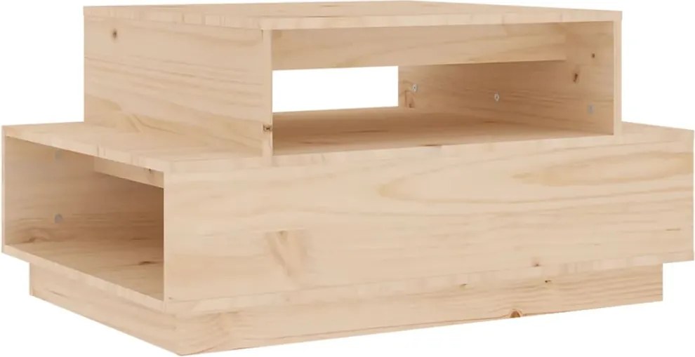 vidaXL Măsuță de cafea, 80x55x40,5 cm, lemn masiv de pin