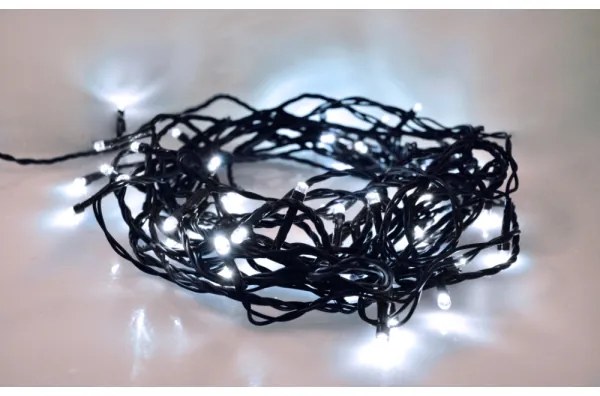 Instalație LED de Crăciun de exterior 500xLED/8 funcții 55 m IP44 alb rece Solight 1V05-W