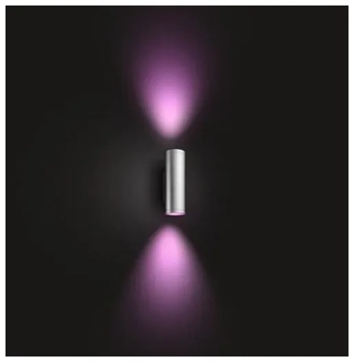 Corp de iluminat LED RGB de exterior Philips 17463/47/P7 Hue APPEAR 2xLED/8W/230V IP44