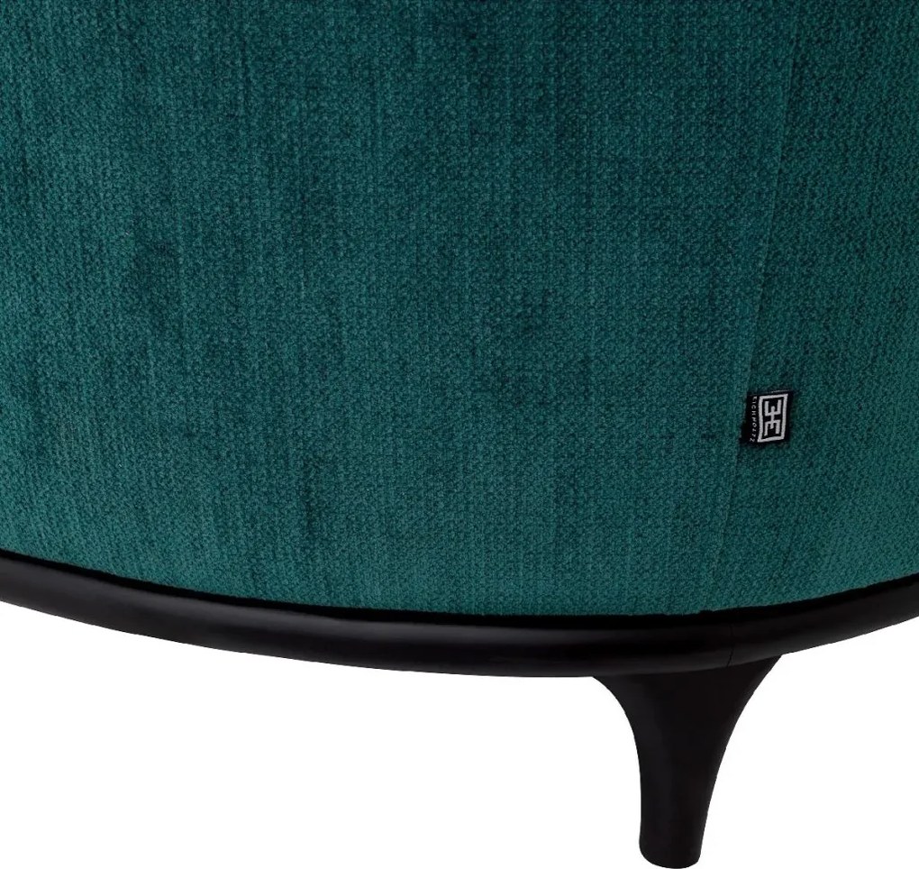 Fotoliu modern design LUX Agostino, Pavililon sea green