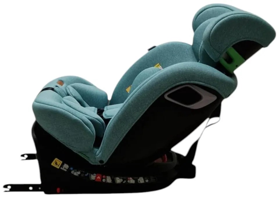 Scaun Auto cu Isofix Baby Care™ BS10P, Cu rotire 360 grade, Omologare R-129 i-Size, 0-36 kg, Tetiera reglabila, Transformabil in scoica auto, Sistem